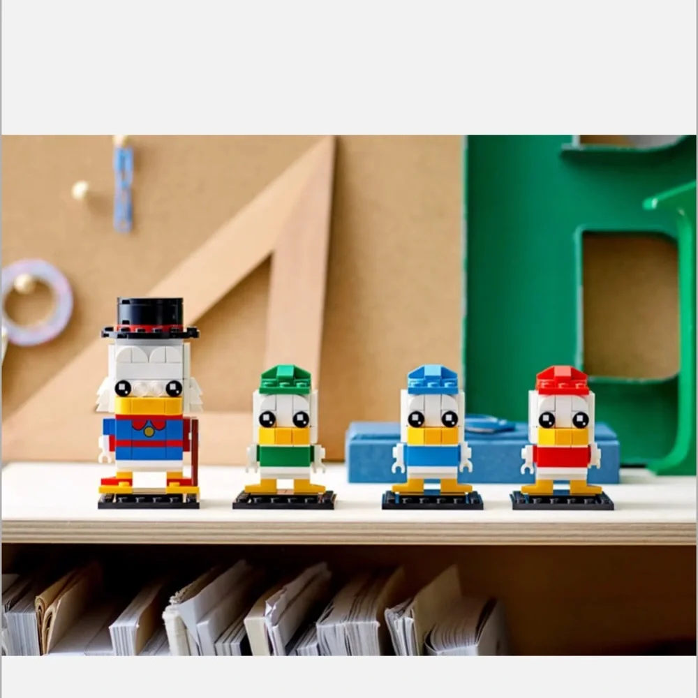 LEGO 40477 BrickHeadz Disney DuckTales Scrooge Huey Dewey Louie 340 Pcs Retired